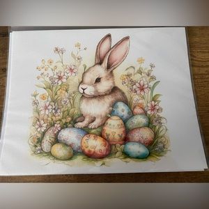 Easter Rabbit Art Print